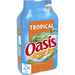 OASIS TROPICAL PET 2x2L (pack de 2)