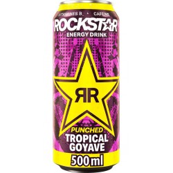 Boisson énergisante Rockstar Tropical goyave 50cl