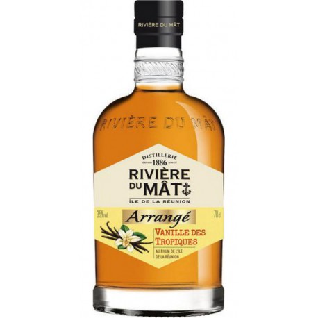 RIVIERE DU MAT Rhum arrangé vanille des tropiques 75cl
