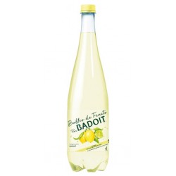 Badoit Bulles de Fruits Citron Touche de Citron Vert 1L (lot de 12)