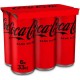 COCA-COLA ZERO SUGAR sans sucre 6x33cl (pack de 6)