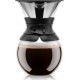 Bodum pourover cafetière, filtre permanent maille inox, 8 tasses, 1.0 l 11571-01S