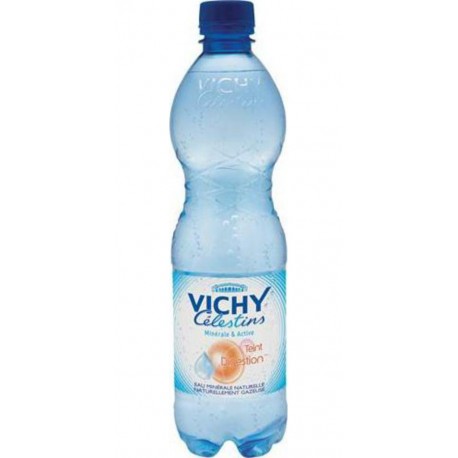 Vichy Célestins Eau minérale naturelle gazeuse 50cl