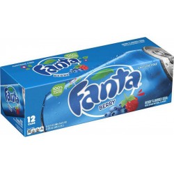 Fanta Blueberry Myrtille 35,5cl (pack de 12)