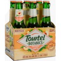 Tourtel Botanics Bière Sans Alcool Pêche Blanche Thé Vert 6 x 27,5 cl