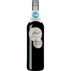 GIO Vin rouge IGP grenache Pays d'oc 75cl