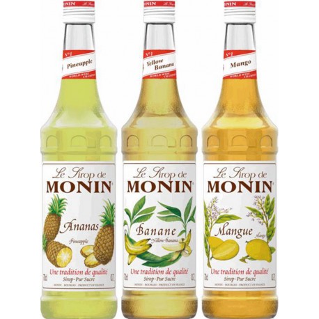 Assortiment Monin Exotique (pack 3x70cl)