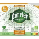 Energize Perrier Eau aromatisée gazeuse mandarine 33 cl (pack de 6)