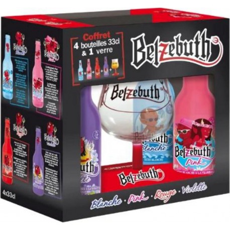 Belzebuth COFFRET 4 bouteilles 33cl