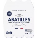 Abatilles Eau minérale zero nitrate 1.5L (pack de 6)
