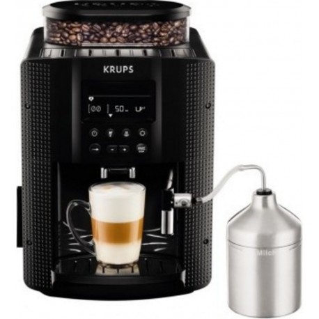 Krups Espresso full auto noir avec mousseur EA8160