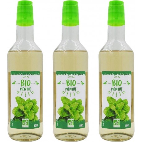 AGIDRA Sirop De Menthe Bio France Bouteille 50cl