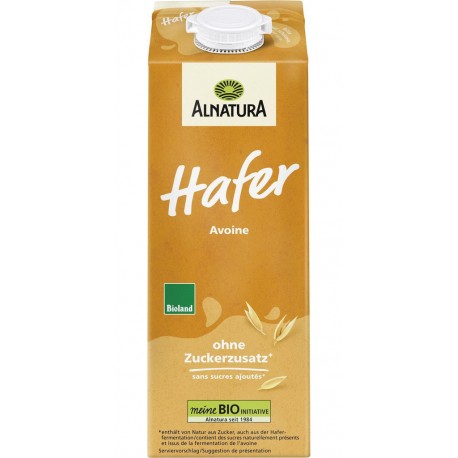 ALNATURA Boisson Végétale Avoine Nature Bio 1L