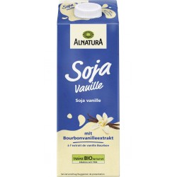 ALNATURA Boisson Végétale Soja Nature Vanille Bio 1L