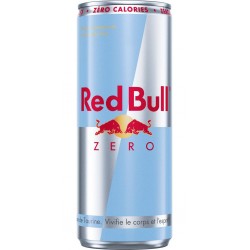 RED BULL Boisson Énergisante Zéro 25cL