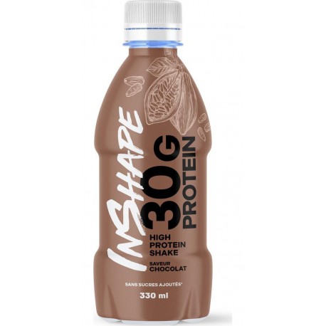 INSHAPE NUTRITION Boisson Protéinée Whey Saveur Chocolat 33cl
