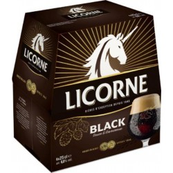 LICORNE Bière Brune Black 6,0% LICORNE