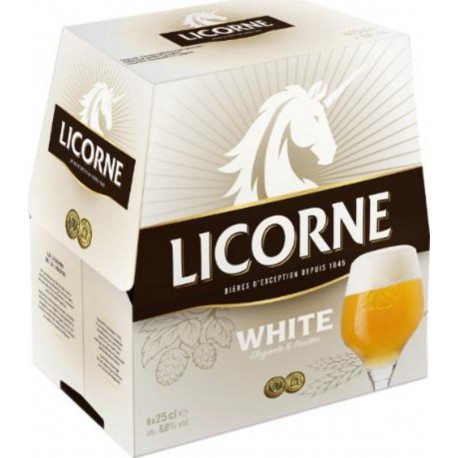 LICORNE Bière Blanche 6% LICORNE