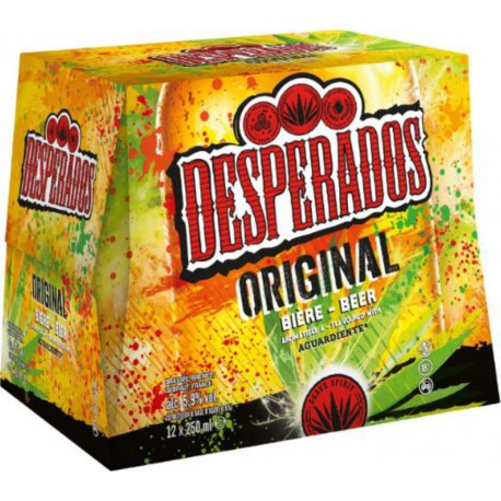 DESPERADOS Bière Original Aromatisée à Aguardiente 5,9%L