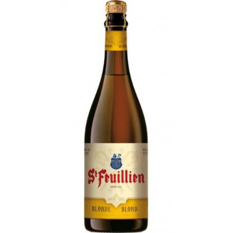ST FEUILLIEN Bière Blonde 7,5% ST FEUILLIEN