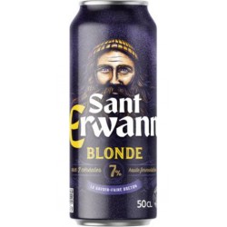 SANT ERWANN Bière Blonde 7% SANT ERWANN