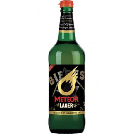 METEOR Bière Blonde Lager 5% METEOR