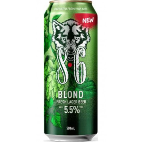8.6 Bière Blonde Fresh Lager 5,5% 8.6
