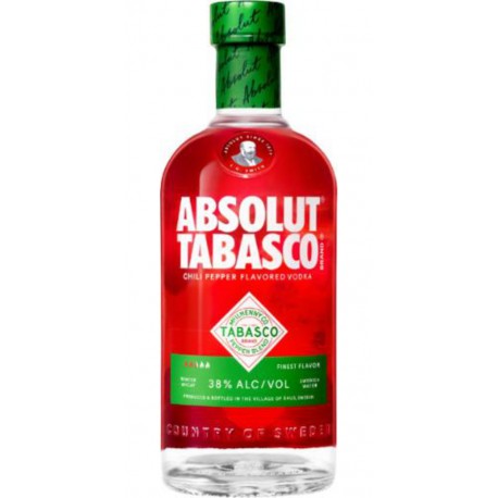 ABSOLUT Vodka Saveur Tabasco 38% ABSOLUT
