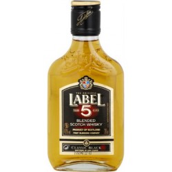 LABEL 5 Scotch Whisky Classic Black Flask Nu 5L