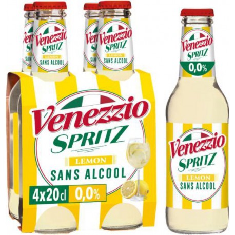 VENEZZIO Cocktail Spritz Lemon Sans Alcool VENEZZIO