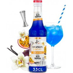 MONIN Sirop Cocktail Bleu Tropical MONIN