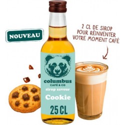 COLUMBUS Sirop Saveur Cookie COLUMBUS