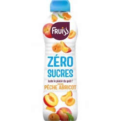 FRUISS Sirop Parfum Pêche Abricot Zéro Sucres FRUISS