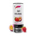 CELSIUS Soda Énergisant Fraise Fruit de la Passion CELSIUS