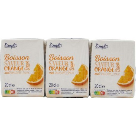 SIMPL Boisson Saveur Orange SIMPL
