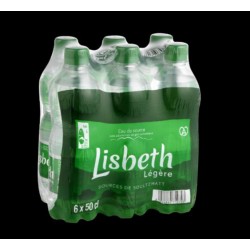 LISBETH Eau Gazeuse Légère de Source LISBETH