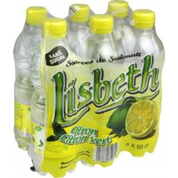 LISBETH Eau Plate Aromatisée Citron Citron Vert LISBETH