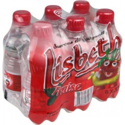 LISBETH Eau Plate Aromatisée Fraise LISBETH