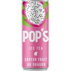 POP'S Ice Tea Saveur Fruit du Dragon