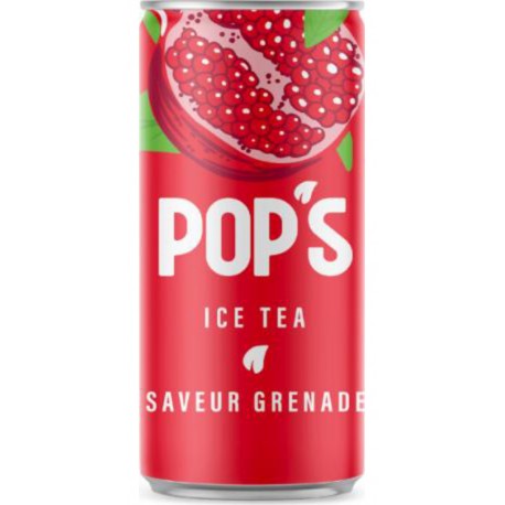 POP'S Ice Tea Saveur Grenade