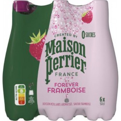 MAISON PERRIER Eau Gazeuse Aromatisée Saveur Framboise MAISON PERRIER