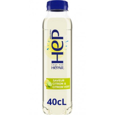 HEP Boisson Aromatisée Saveur Citron & Citron Vert